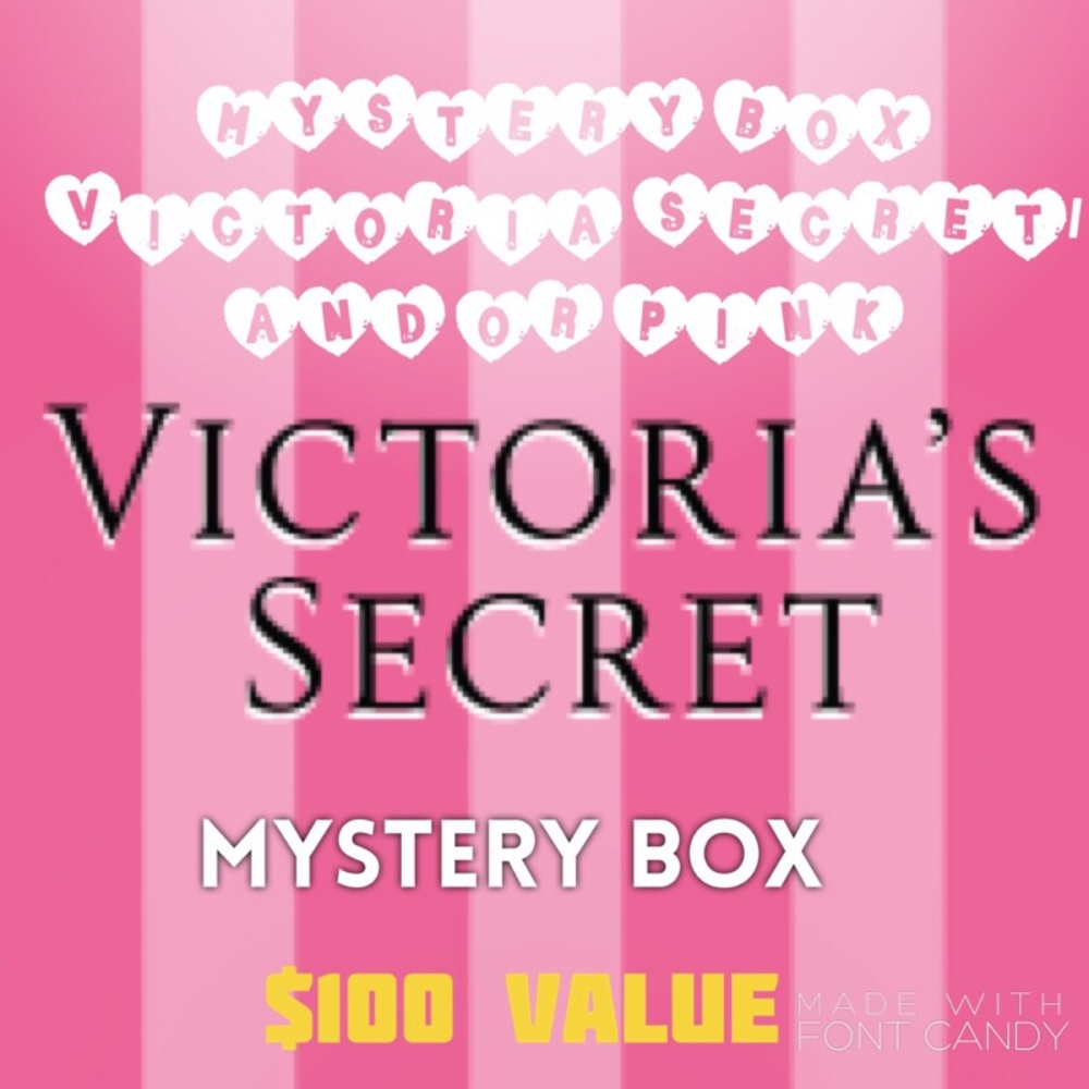 NEW VICTORIA SECRET/PINK MYSTERY BOX - Picture 1 of 8